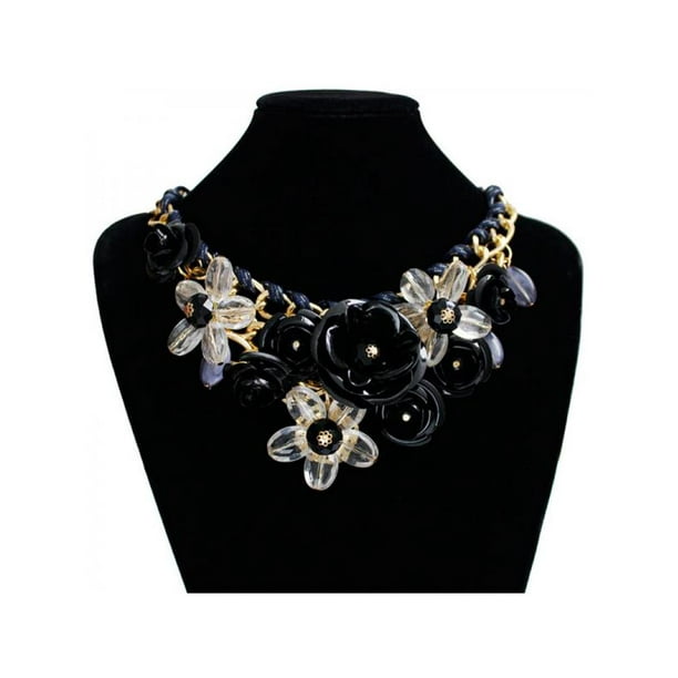 Women Fashion Bib Pendant Chain Choker Collar Chunky Statement Necklace Jewelry Women Fashion Bib Pendant Chain Choker Collar Chunky Statement Necklace Jewelry